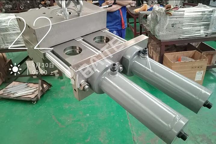 PVC plastic profiles screen changer