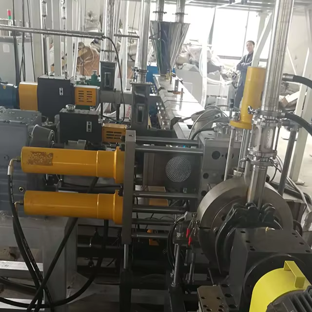 hydraulic extrusion screen changer