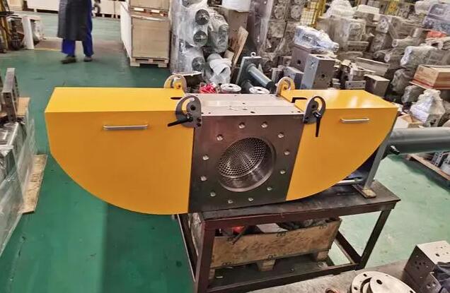 hydraulic extrusion screen changer